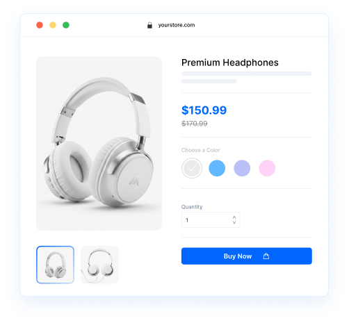 Ecommerce Product Page